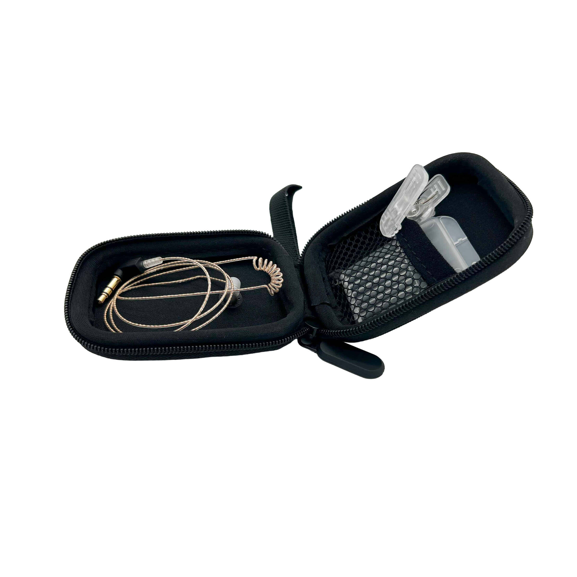 Listen Only Tubeless Patrol/Tactical/Covert Radio Earpiece Ambidextrous- 2.5mm, Connects to Speaker Mics for Otto, Harris, & More