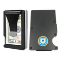 discontinued EL3-010 US Coast Guard Wallet USCG Coastie Money Clip RFID Blocking Front Pocket Wallet Premium Minimalist Wallets for Men Minimalist Slim Credit Card Holder Business Card Holder Mens Aluminum Metal Wallet Semper Paratus
