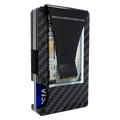 Black Carbon Fiber Wallet Money Clip RFID Blocking Front Pocket Wallet Premium Minimalist Wallets for Men Minimalist Slim Credit Card Holder Business Card Holder Mens Aluminum Metal Wallet