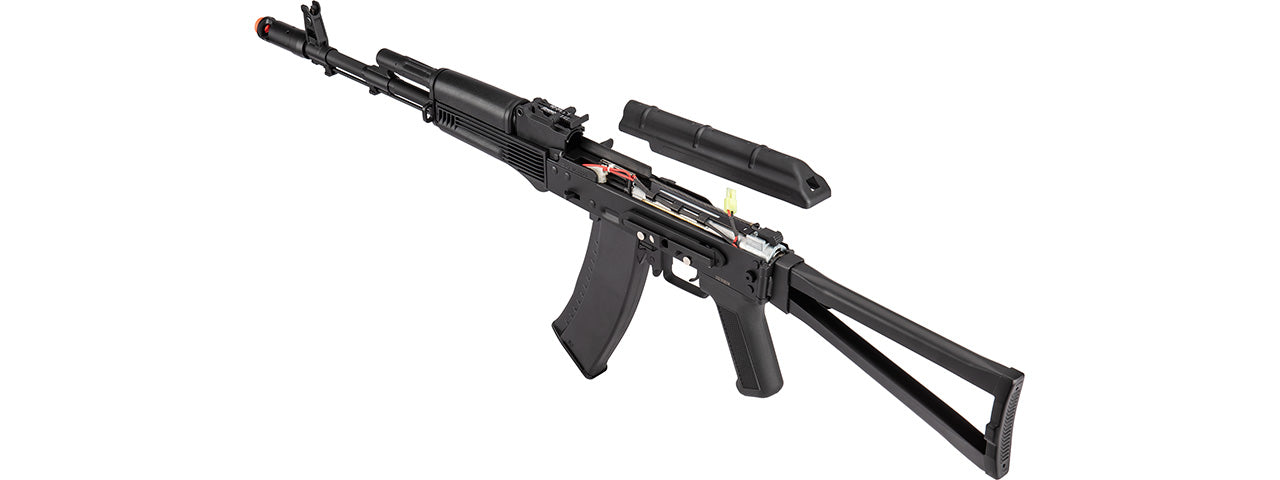 Double Bell AKS-74N Airsoft AEG Rifle Metal Body (BLACK)