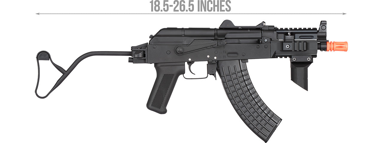 Double Bell AK RK-AIMS Tactical Airsoft AEG Rifle LiPo Ready (BLACK)