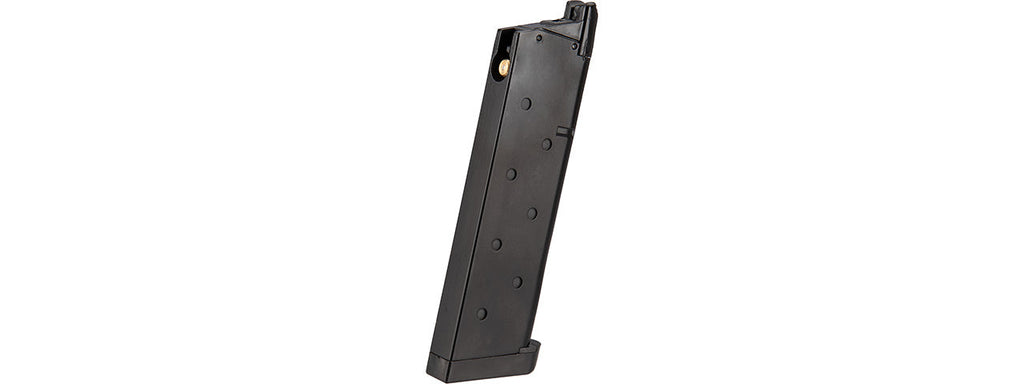 Double Bell M1911 Gas Blowback MEU Airsoft Pistol Polymer] (Black)