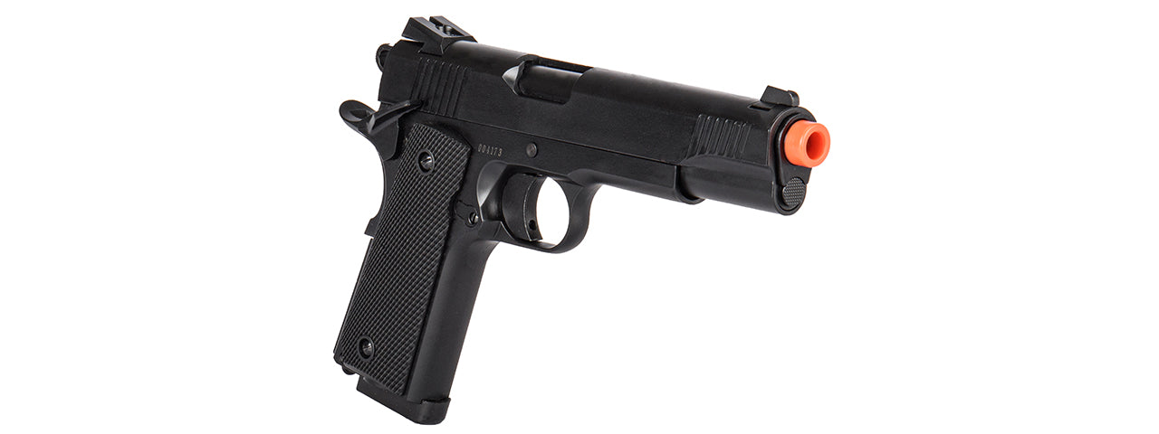 Double Bell Gas Blowback CQB 1911 Airsoft Pistol (Black)