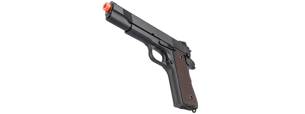 Double Bell M1911 GBB Airsoft Pistol Type 2 - Low Velocity (Black)