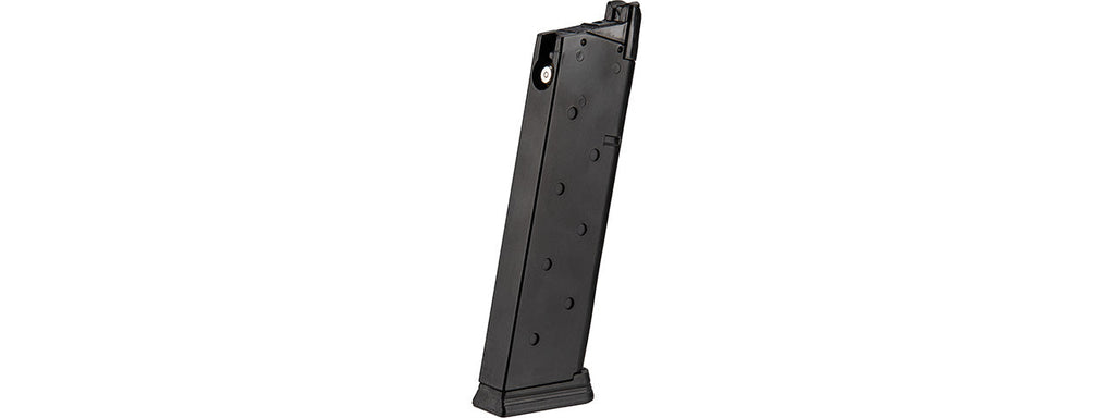 Double Bell M1911 Gas Blowback Airsoft Pistol Metal] (CRIMSON BROWN)