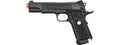 Double Bell M1911 CO2 Blowback MEU Airsoft Pistol Polymer] (BLACK)