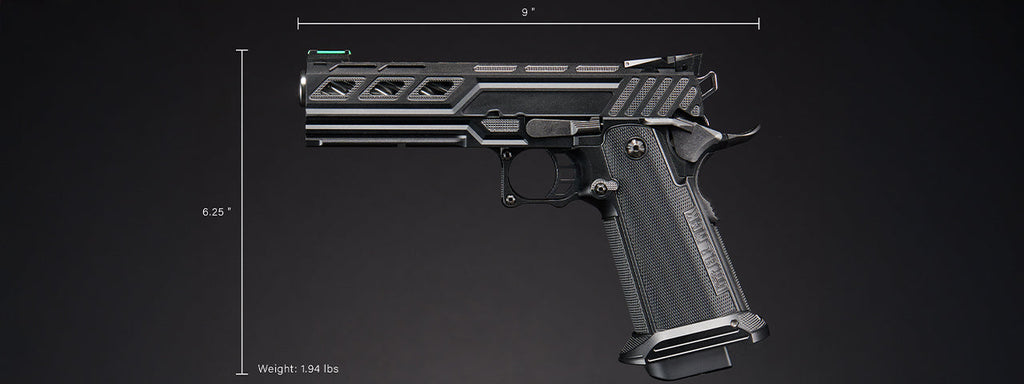 Dr. Gearbox Custom Tokyo Marui Type-Z 5.1 Hi-Capa GBB Pistol - (Black)