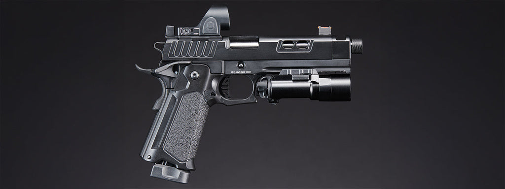 Custom Army Armament KAGE - R604 Hi-Capa Gas Blowback Airsoft Pistol - (Black)