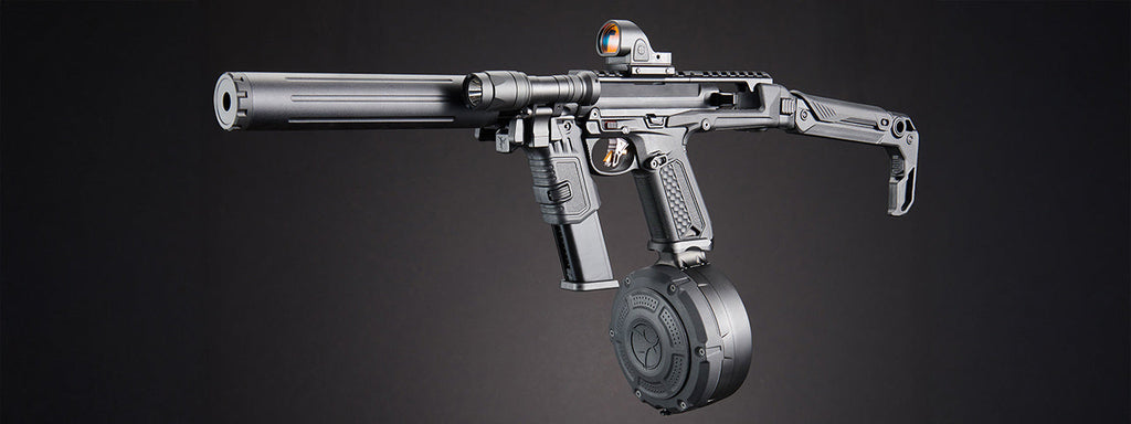 Custom Rapid Assassin - Action Army AAP-01 GBB Pistol - (Black)