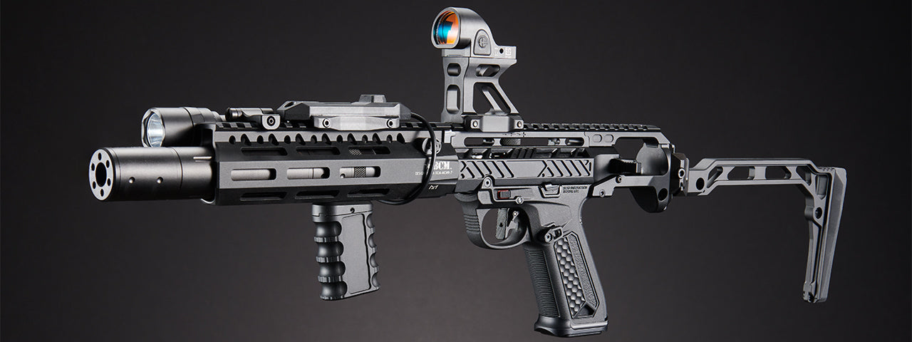 Custom Action Army Stealthy Dagger - AAP-01 Assassin GBB Pistol - (Black)