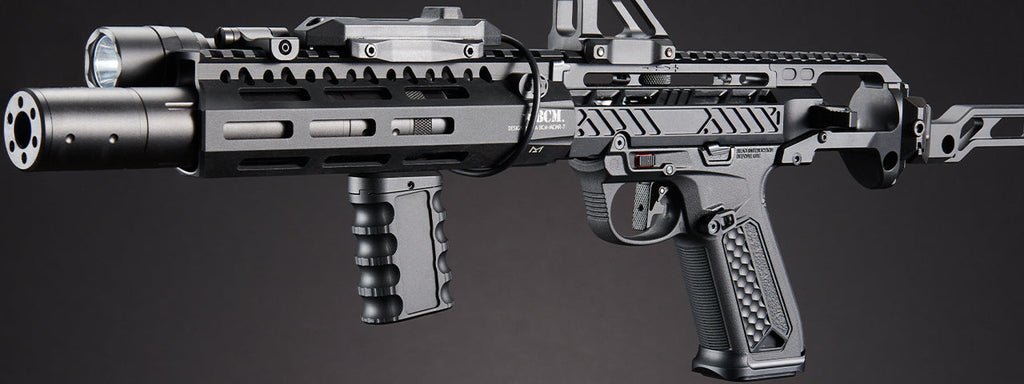 Custom Action Army Stealthy Dagger - AAP-01 Assassin GBB Pistol - (Black)