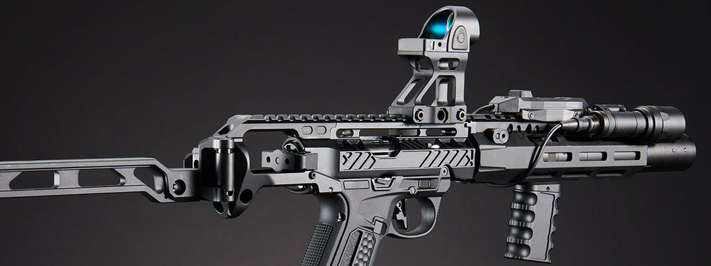 Custom Action Army Stealthy Dagger - AAP-01 Assassin GBB Pistol - (Black)