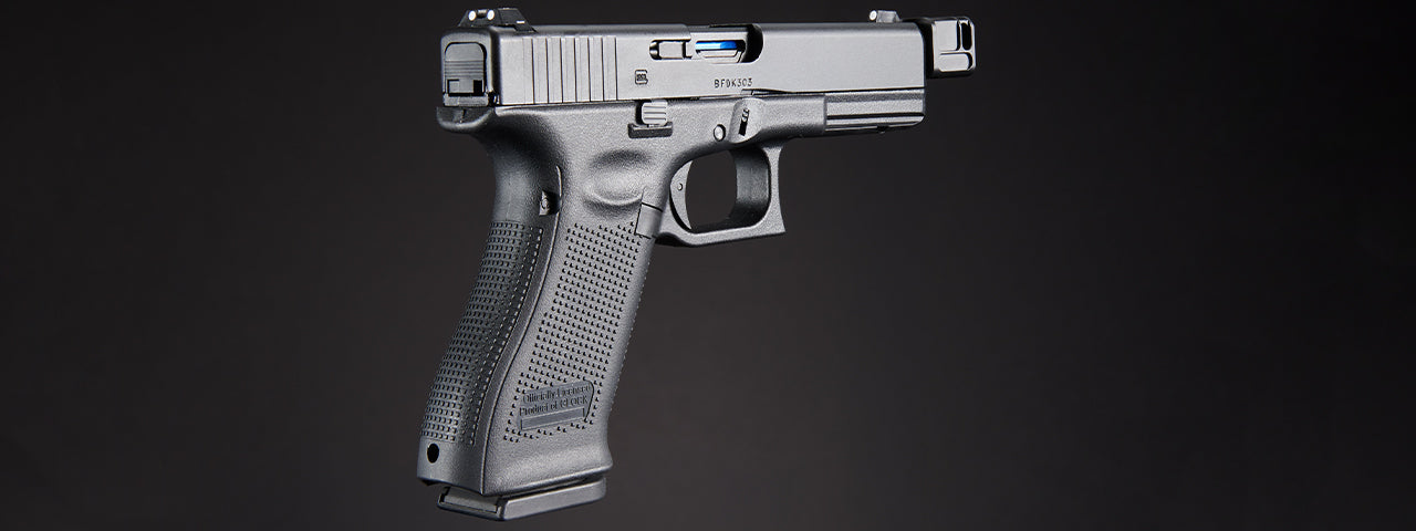 Dr. Gearbox Custom Glock 17 Gen 5 LAWMAN Gas Blowback Airsoft Pistol - (Black)