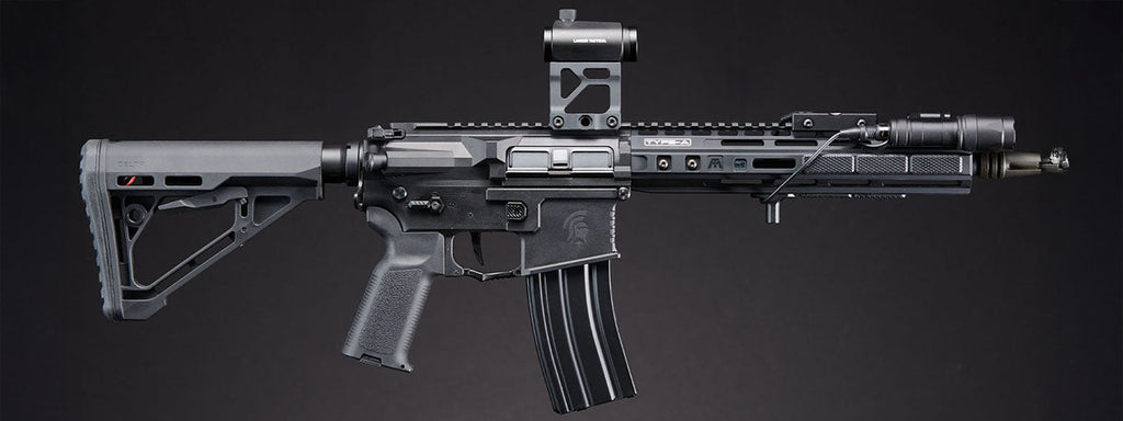 Custom Pulse - Lancer Tactical Gen 4 Predator 10 SBR AEG w/ Aster II Bluetooth ETU