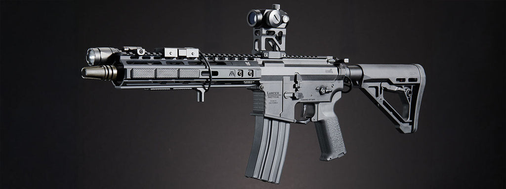 Custom Pulse - Lancer Tactical Gen 4 Predator 10 SBR AEG w/ Aster II Bluetooth ETU