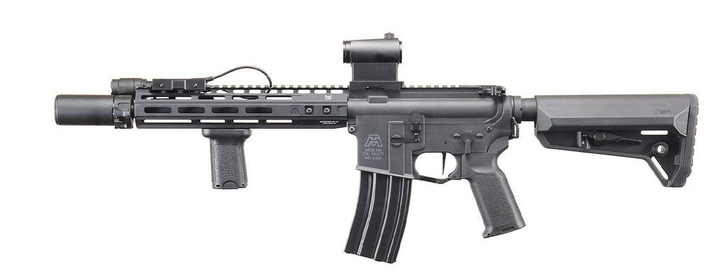Custom Abraxas - BG Defense Type-A MK2 10' AEG Rifle by Lancer Tactical - (Black)