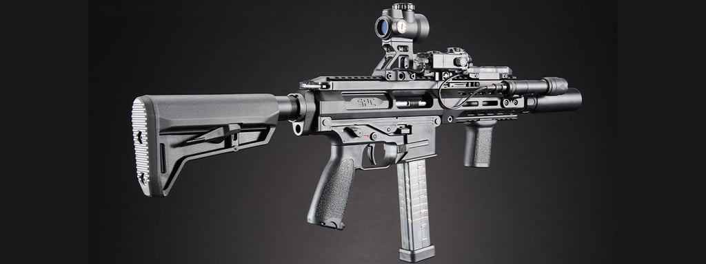 Custom Maruyama NOX - 5PC Carbine GBB Airsoft Gun - (Black)