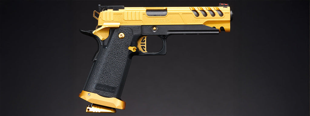 Custom Golden Rival - Tokyo Marui Hi-Capa 5.1 Gold Match Gas Blowback Airsoft Pistol