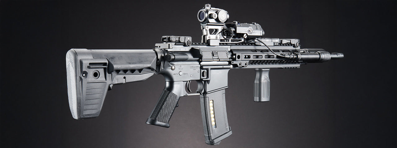 Custom Chax - Tokyo Marui Next Generation Recoil Shock AEG Rifle - (Black)