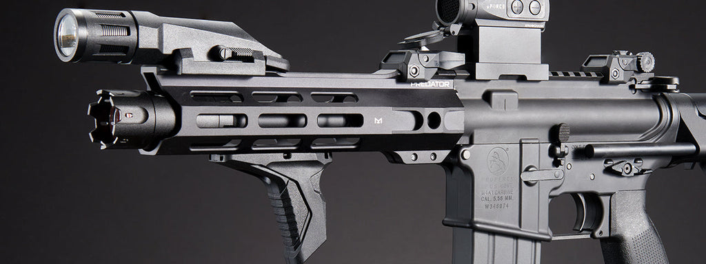 Custom Agave Ferret - Tokyo Marui MWS Gas Blowback Rifle - (Black)
