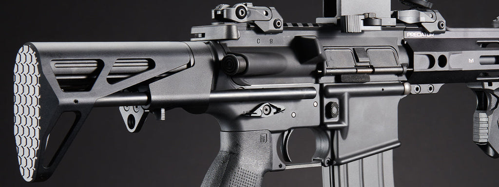 Custom Agave Ferret - Tokyo Marui MWS Gas Blowback Rifle - (Black)