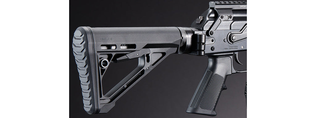 Custom Tokyo Marui CHERNOBOG - SAIGA-12 SBS Tri-Shot Gas Blowback Airsoft Shotgun