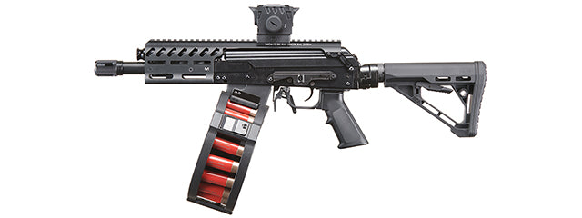 Custom Tokyo Marui CHERNOBOG - SAIGA-12 SBS Tri-Shot Gas Blowback Airsoft Shotgun