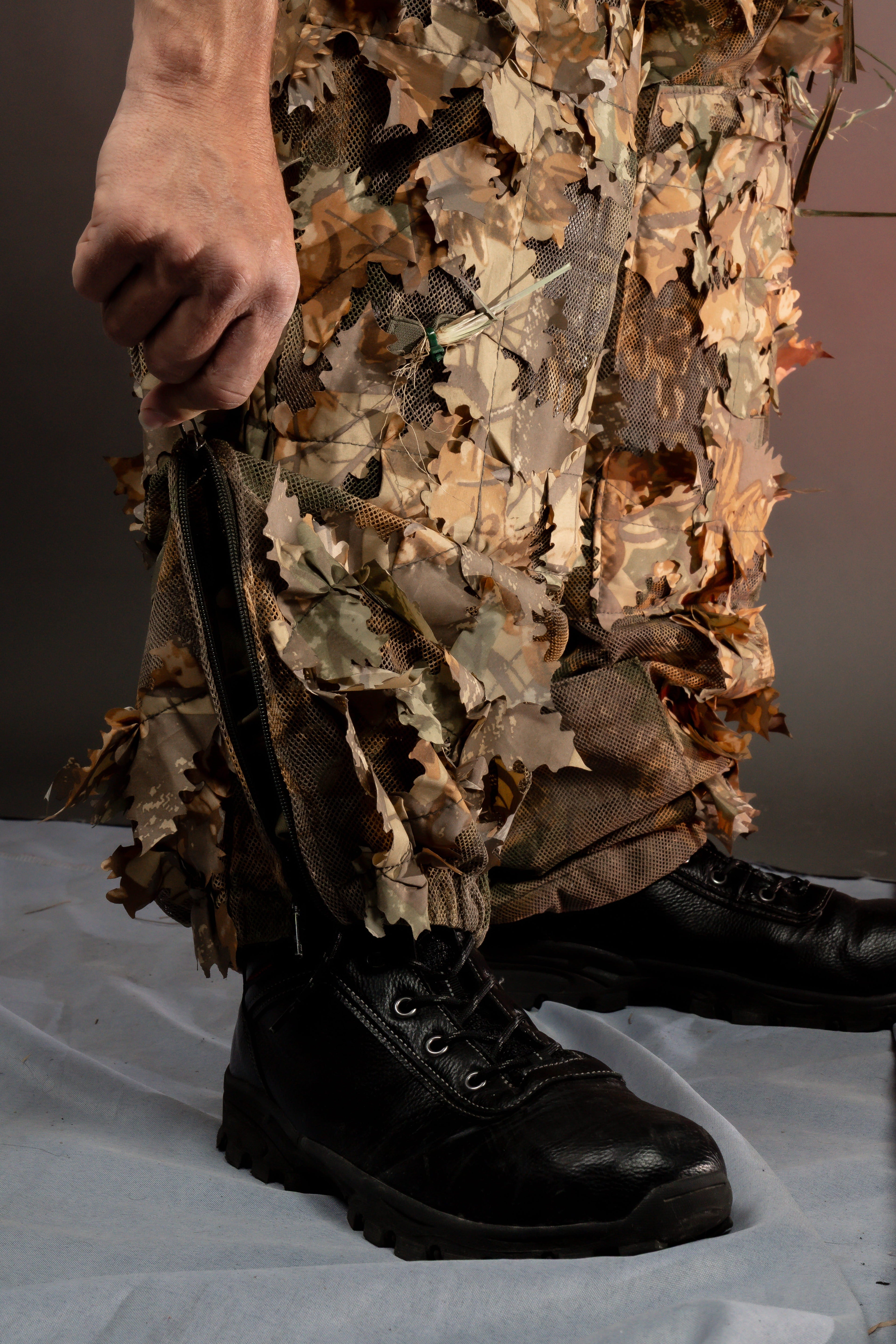 Brown Oak Combat Pants