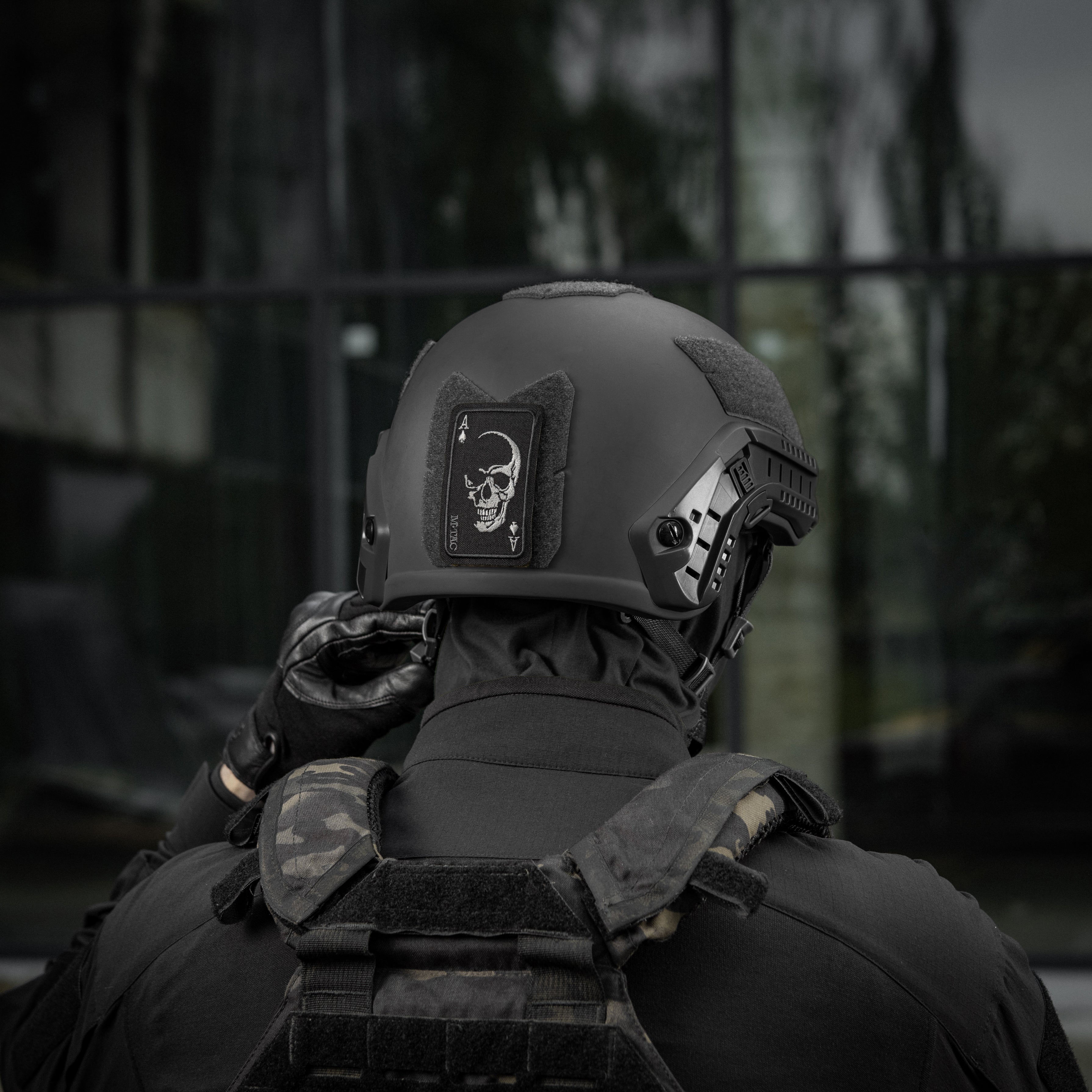 M-Tac Morale Patch Face of war