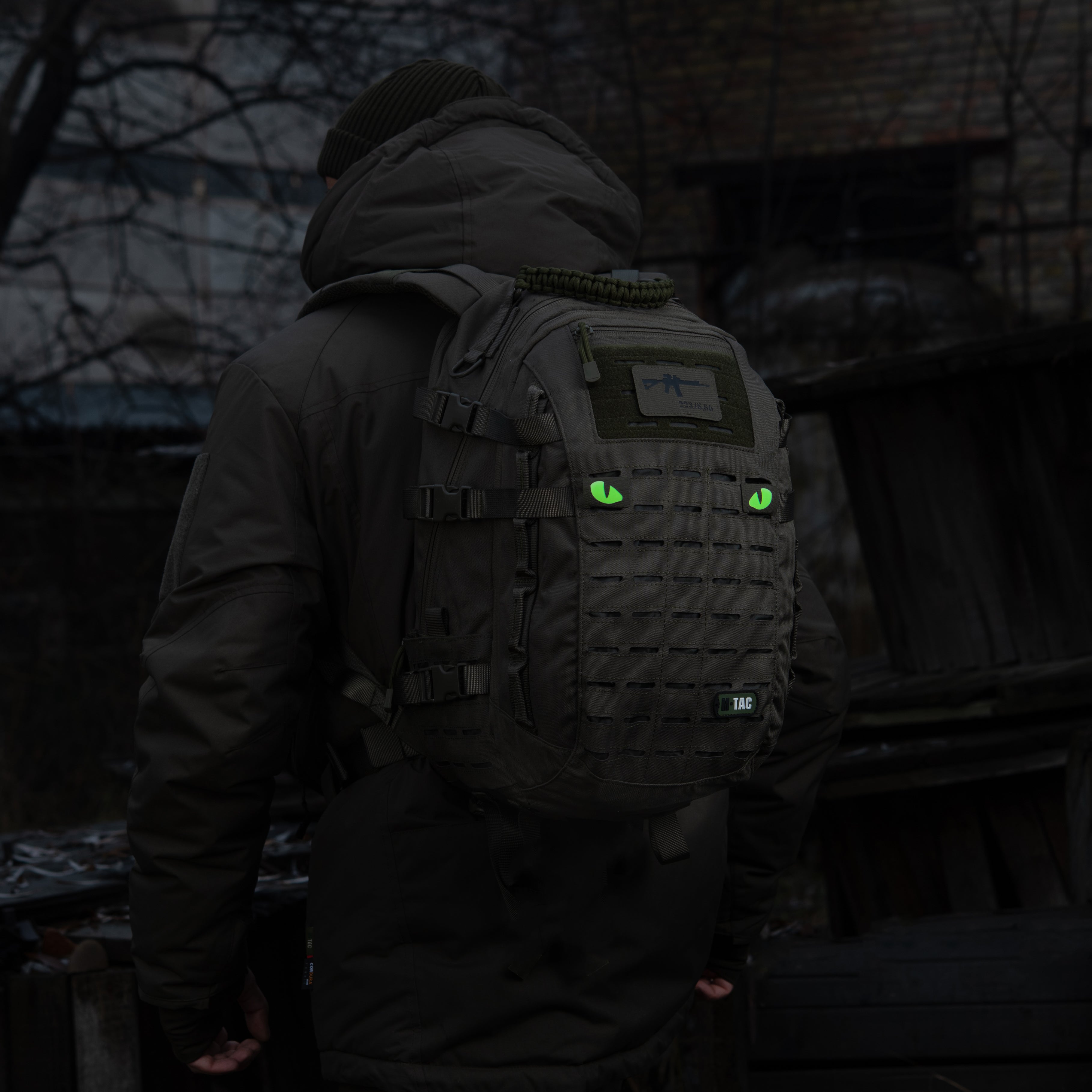 M-Tac Patch Tiger Eyes Laser Cut (couple)