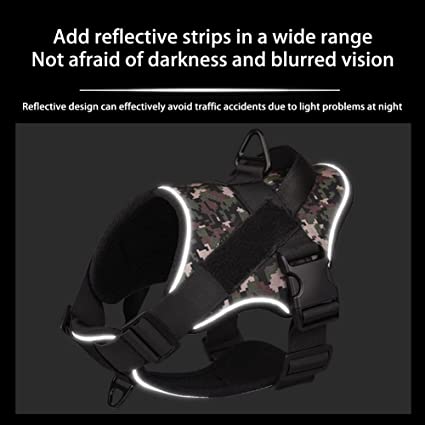 Tactical K9 Harness - Minimalist - Black