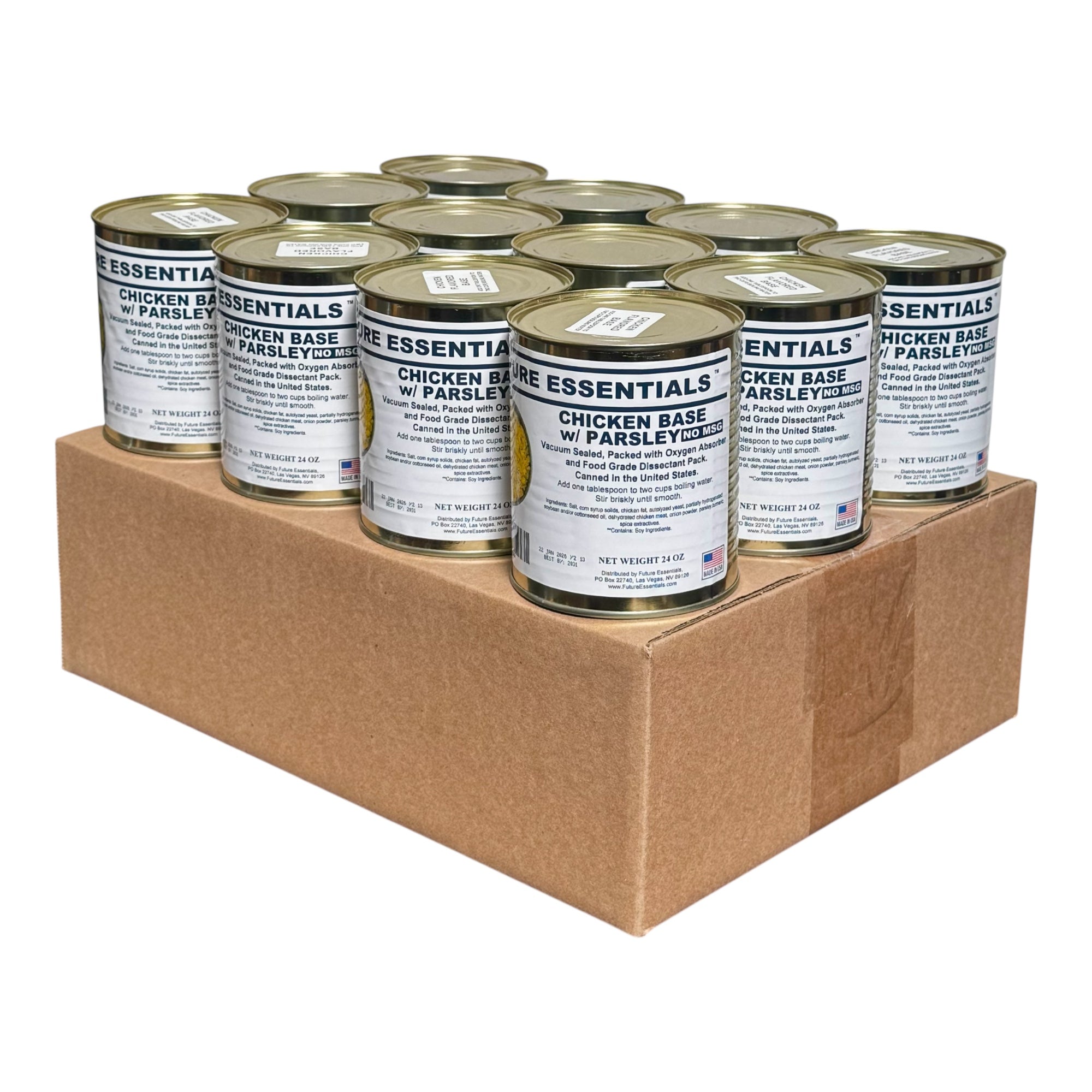 Future Essentials Canned Chicken Base with Parsley