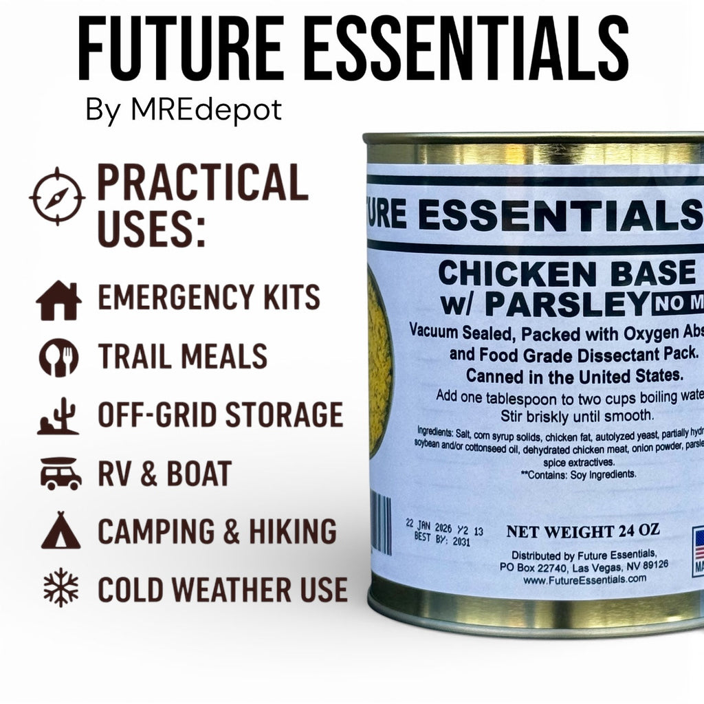 Future Essentials Canned Chicken Base with Parsley