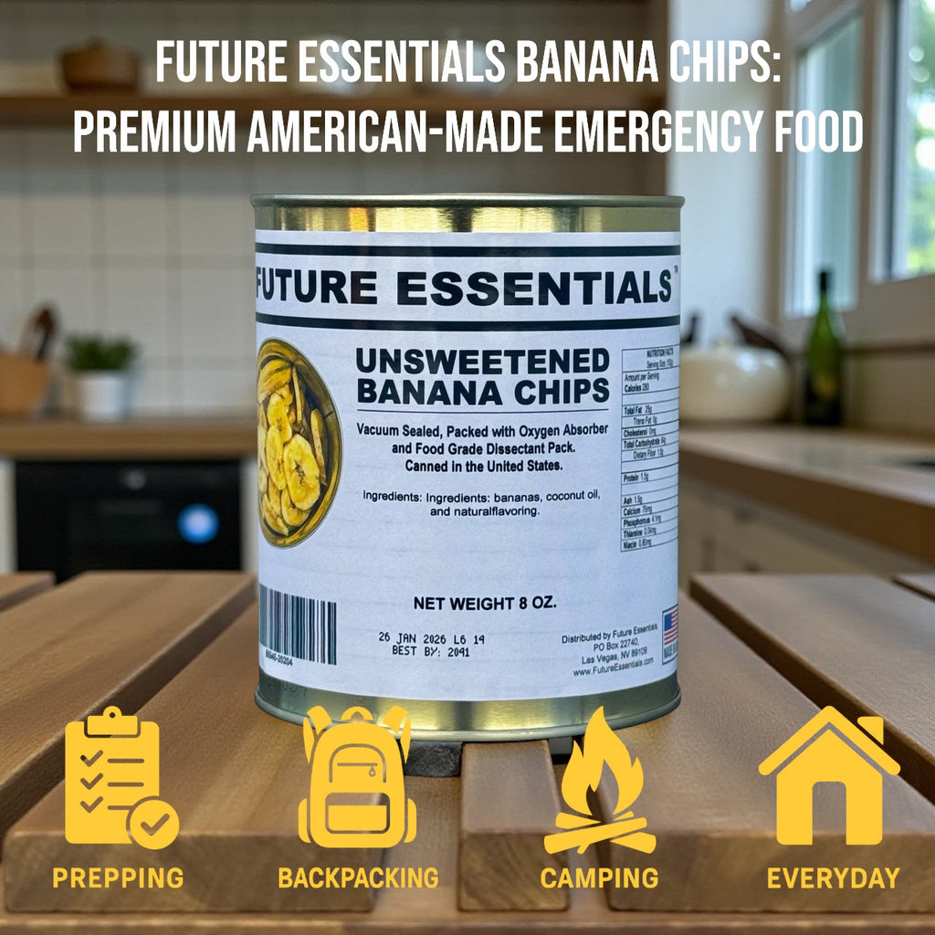 Future Essentials Dehydrated Unsweetened Banana Chips