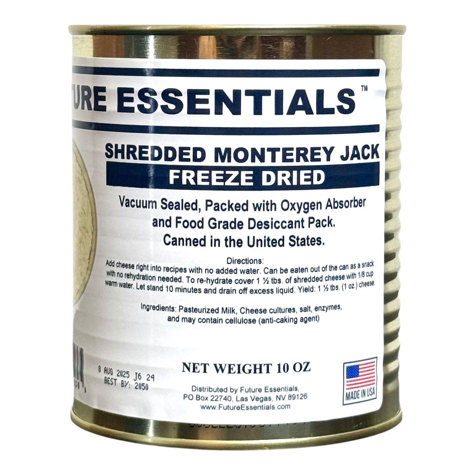Case (12 Cans) of Future Essentials Freeze Dried Cheese Variety