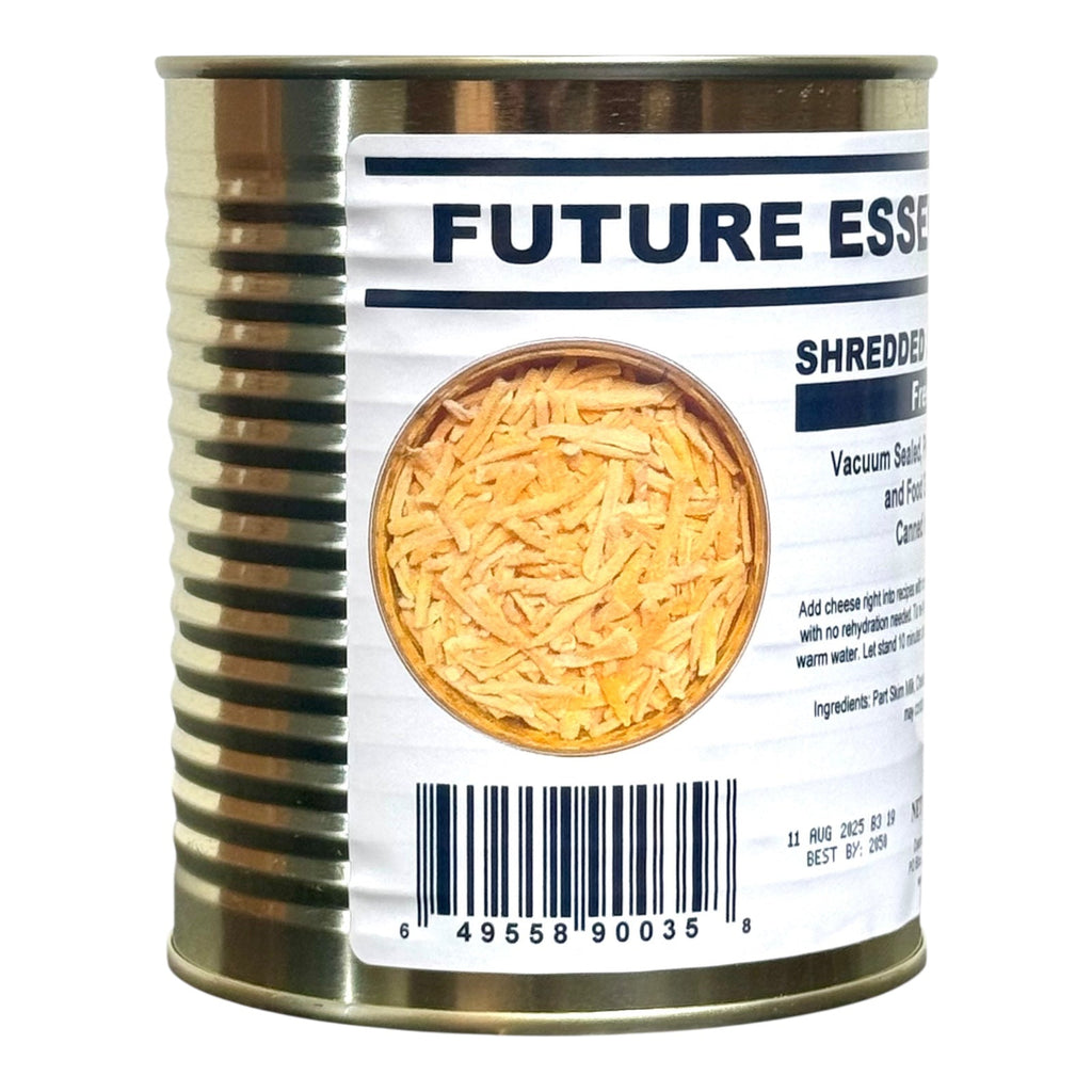 Future Essentials Freeze Dried Shredded Sharp Cheddar Cheese