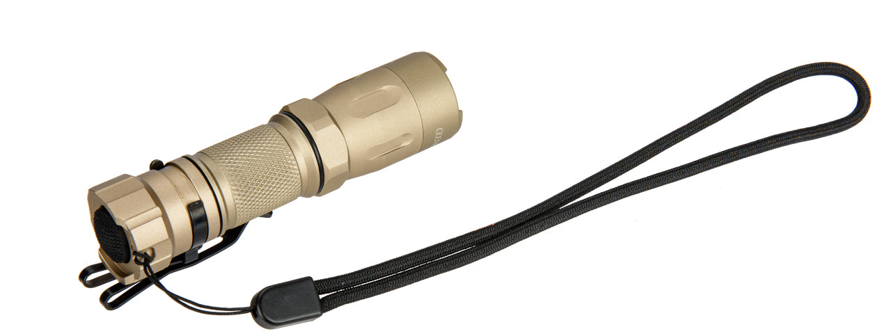 OPSMEN TACTICAL 800-LUMEN STROBE FLASHLIGHT - HIGH-PERFORMANCE DUTY LIGHT