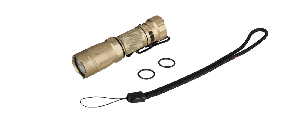 OPSMEN TACTICAL 800-LUMEN STROBE FLASHLIGHT - HIGH-PERFORMANCE DUTY LIGHT