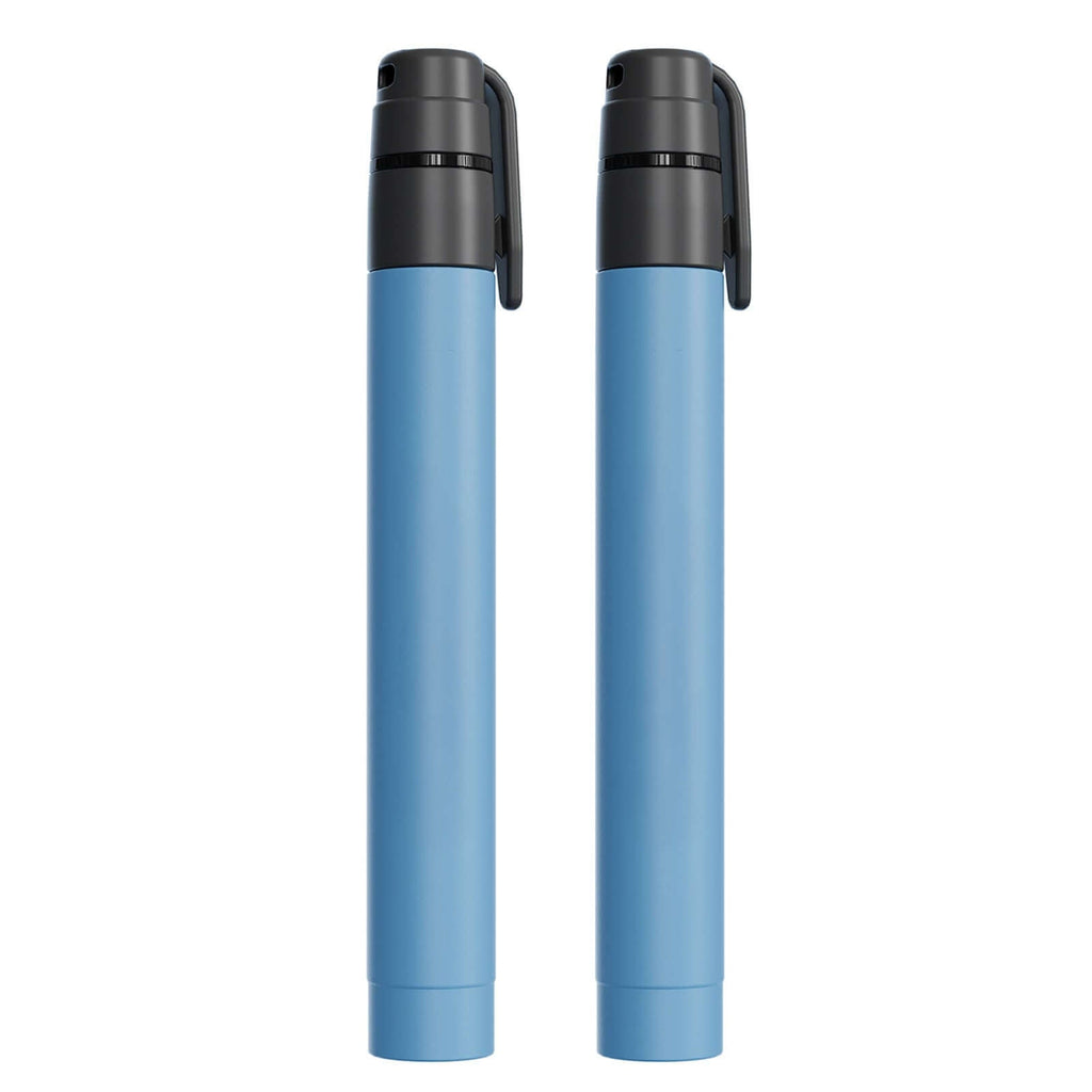 Ultra Compact Water Purification Straw - HygieniSafe® - 2 Pack