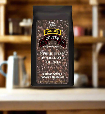 Ranger Up Coffee Co "Finer than Frog Hair" blend Coffee