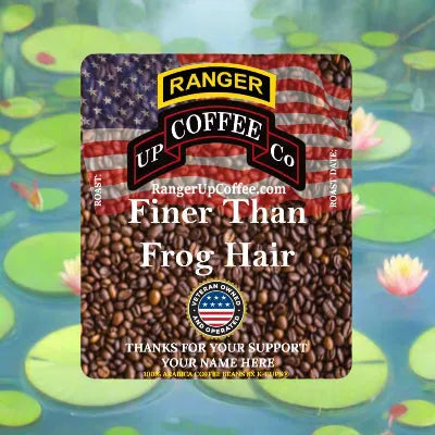 Ranger Up Coffee Co "Finer than Frog Hair" blend Coffee K-Cups