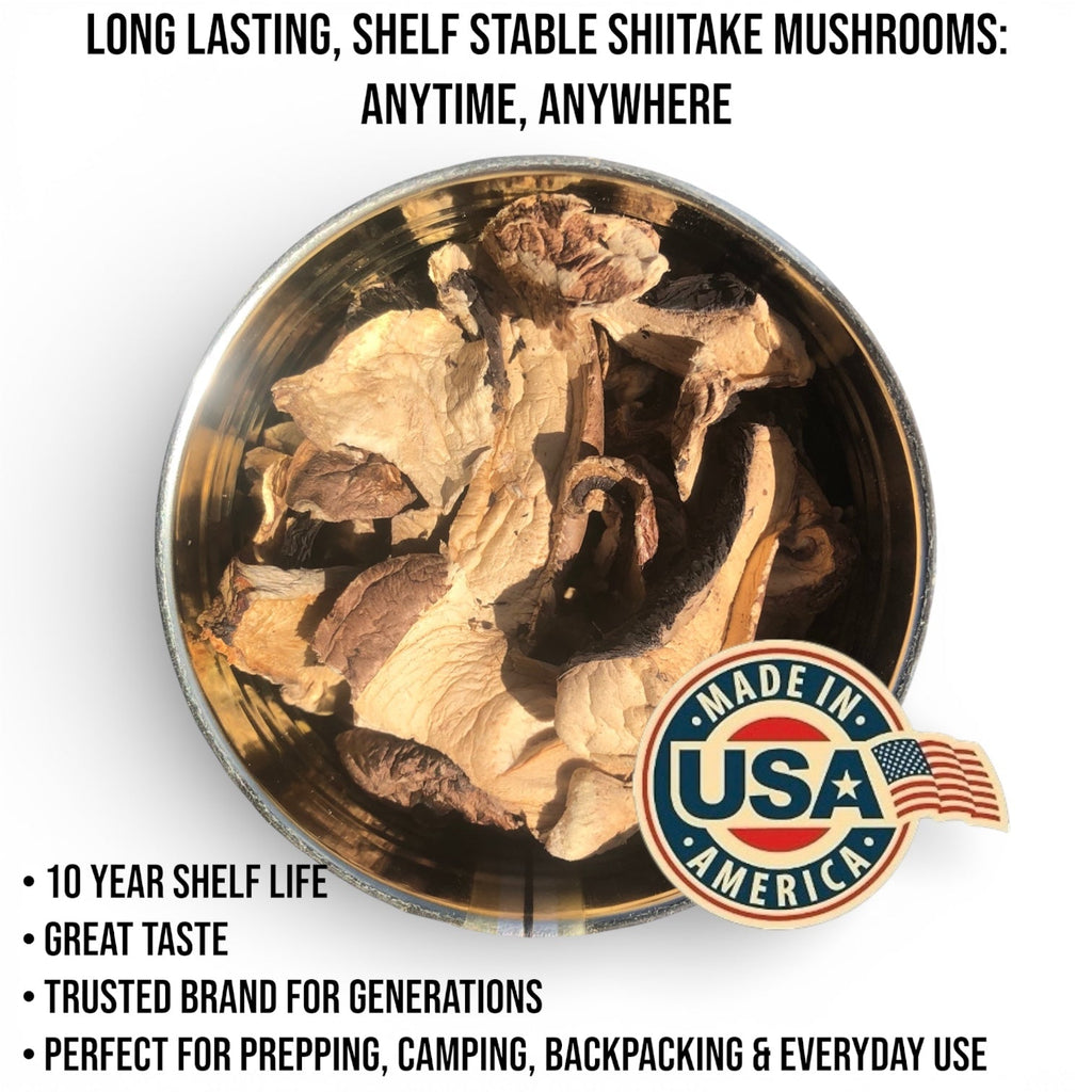 Future Essentials Dehydrated Sliced Shiitake Mushrooms
