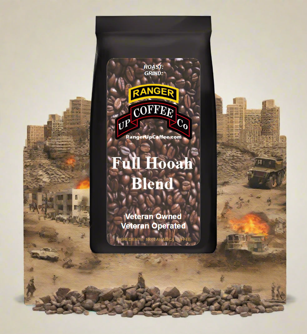 Ranger Up Coffee Co "Full Hooah" Blend Coffee