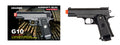UK Arms G10 Spring Powered Airsoft Pistol (Color: Black)