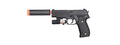 G26A Spring Pistol w/ Laser & Suppressor (Black)