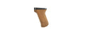 GOLDEN EAGLE AK-47 AIRSOFT AEG PLASTIC MOTOR GRIP (FAUX WOOD)
