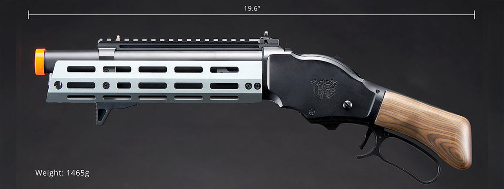 Golden Eagle Alpha Tactical Production A.T.87 Compact Lever Action Gas Shotgun - (Gray)