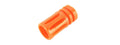 GOLDEN EAGLE AIRSOFT M4 ORANGE SAFETY TIP BIRD CAGE FLASH HIDER