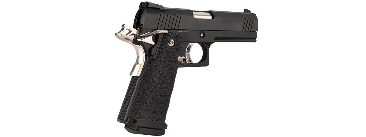 Golden Eagle IMF OPS-M.RP Hi-Capa Gas Blowback Airsoft Pistol (Color: Black)