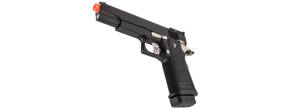 Golden Eagle IMF 3302 OPS-M.RP HiCapa Semi-Auto GBB Metal Pistol, BK